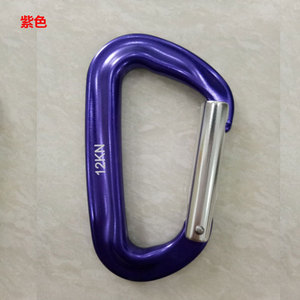 Mosquetón de 12Kn de Aleación de Aluminio, Equipo de Seguridad para Escalada, Gancho para Mochila de Montañismo al Aire Libre A1303 - Product Image 2