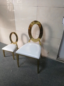 "Vente en gros de location de chaises de mariage en métal doré ou en acier inoxydable" - Product Image 5