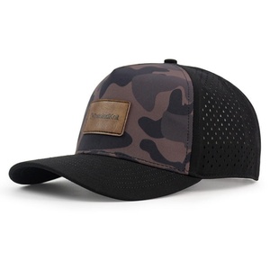 หมวกเบสบอลคุณภาพสูงแบบกำหนดเอง โลโก้ PVC กันน้ำ หมวกแบบ Snapback ลอยน้ำได้ พร้อมโลโก้แบบกำหนดเอง - Product Image 6