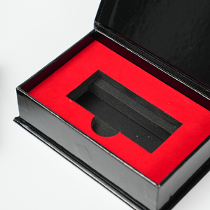 Luxury Custom logo Small USB Flash Drive Paper <b>Magnetic</b> <b>Box</b> Packaging Gift Rigid Cardboard <b>Box</b> for Present - Product Image 5