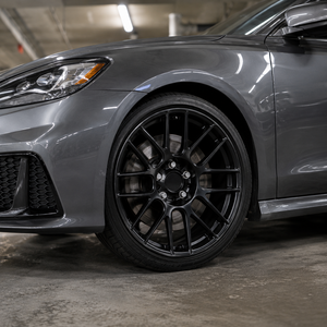 Nouvelles jantes en aluminium forgé 19x8.5 5x112 Racing Concave Chrome Finish Rims compatibles avec <span class=keywords><strong>Audi</strong></span> A3 A4 <span class=keywords><strong>S3</strong></span> S4 Aftermarket Custom Billet Alloy - Product Image 4
