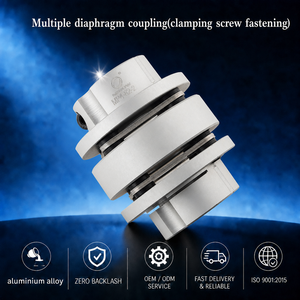 Acoplamiento de Eje Multisección Tipo Fijo con Tornillo, Conector de Motor y Codificador para Motor Paso a Paso, Brazo Robótico, Cortadora Láser - Product Image 2