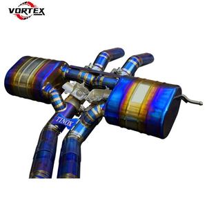 Système d'échappement Catback en alliage de titane haute performance Vortex Racing pour Lamborghini URUS - Product Image 1