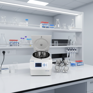 Centrifuga da <span class=keywords><strong>Laboratorio</strong></span> ad Alta Capacità, 3000ml Totali (Rotore 4x750ml), Facile da Usare, per Ricerca/Uso <span class=keywords><strong>Clinico</strong></span>/Industriale - Product Image 2