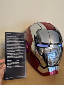 2026 Mejora MK5 Mark5 Autoking <span class=keywords><strong>Casco</strong></span> <span class=keywords><strong>de</strong></span> <span class=keywords><strong>Iron</strong></span> <span class=keywords><strong>Man</strong></span> con Control <span class=keywords><strong>de</strong></span> Voz Usable Máscara <span class=keywords><strong>de</strong></span> <span class=keywords><strong>Iron</strong></span> <span class=keywords><strong>Man</strong></span> Automática - Product Image 5