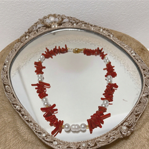 Nuevo <span class=keywords><strong>collar</strong></span> de piedra natural de moda <span class=keywords><strong>con</strong></span> perlas de agua dulce joyería de moda elegante para mujeres - Product Image 5