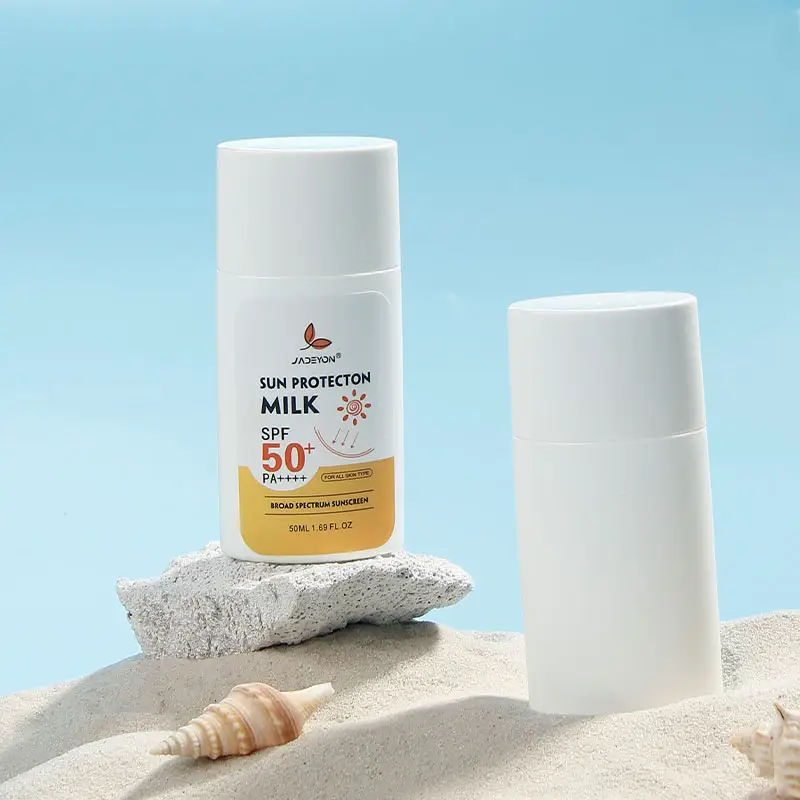 קרם הגנה פיזי ללא מתח מלא Spf50 Pa++++ סיטונאי קרם הגנה טבעי אורגני מוצרי קרם הגנה לעור