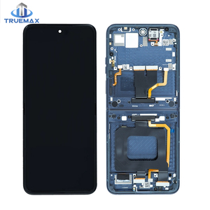 OLED Assembly with <strong>Frame</strong> for <strong>Motorola</strong> Moto Razr 50 Ultra XT2451 Replacement <strong>Lcd</strong> Screen <strong>Display</strong> - Product Image 3