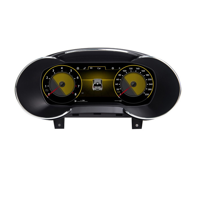 KANOR New Dashboard Instrument Cockpit for Audi TT with 12.3" LCD Digital Cluster Gauge-Retrofit/Upgrade Kit
