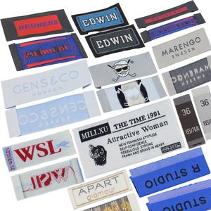 Ropa de diseñador, etiqueta bordada de algodón tejido de lujo personalizada, etiqueta de marca lavable para prendas, zapatos, bolsos, modelo - Product Image 6