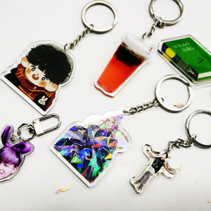 Porte-clés en plastique acrylique avec breloque mignonne Porte-clés <span class=keywords><strong>de</strong></span> style anime imprimé UV Matériaux en verre en alliage <span class=keywords><strong>de</strong></span> zinc Échantillons gratuits Pas <span class=keywords><strong>de</strong></span> frais <span class=keywords><strong>de</strong></span> moule Pas <span class=keywords><strong>de</strong></span> quantité minimale <span class=keywords><strong>de</strong></span> commande - Product Image 4