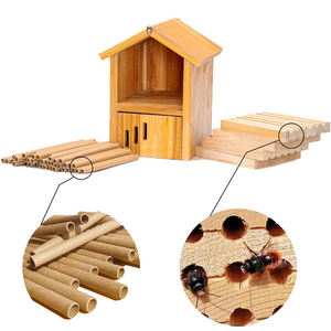 ขี้ผึ้งเคลือบเมสันผึ้งไฮฟ์ไม้แมลงโรงแรมช่างไม้ผึ้งบ้านเมสันผึ้งบ้าน - Product Image 2