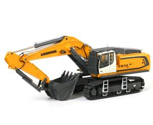 ใหม่ราคาถูกที่กำหนดเองแบรนด์ของคุณโลหะ <span class=keywords><strong>Diecast</strong></span> รถขุดขนาดรุ่นของเล่น - Product Image 4