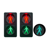 Feu de signalisation piétonnier LED haut de gamme à très faible consommation d'énergie, lampe de sécurité routière fiable pour les routes urbaines