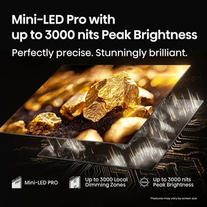 Téléviseur de jeu phare Hisense 75U75QG MiniLED 4K Google TV 2025 de 55/65/75/85 pouces pour Home Cinéma et Salon (Amérique du Nord) - Product Image 3