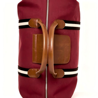 Sac de voyage en toile personnalisé OEM - Sac de voyage unisexe tendance avec fermeture éclair, grande capacité, imperméable et léger pour la salle de sport et les activités de plein air