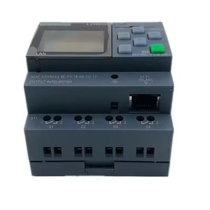 Module d'extension numérique LOGO DM8 PLC 6ED1052-2CC08-0BA2, neuf et original, composants en alliage d'aluminium et cuivre, entrée/sortie 24V - Product Image 1