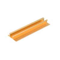 Bande lumineuse LED personnalisée en forme de I Profil de garniture de carreaux en aluminium Design moderne pour la série de matrices en porcelaine