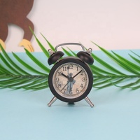 Bester Preis Mini Wecker Custom Design Moderne Schreibtisch uhr Hochwertiges Metall mit elektronischem Uhrwerk für Kinder