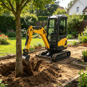 Mini <b>Tracked</b> Excavator 1-3.5 Ton for Stage V Engine Hydraulic <b>Pump</b> Motor Fully Enclosed Cab High Digging Power Ce - Product Image 1