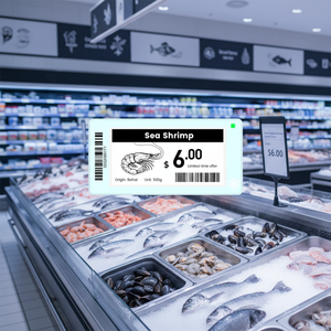 Etiqueta Electrónica de Precio para Congelador JINGXIN, Impermeable, con 3 Años de Duración de Batería, Pantalla de Tinta Electrónica de 2.66 Pulgadas, para Supermercados y Tiendas - Product Image 1