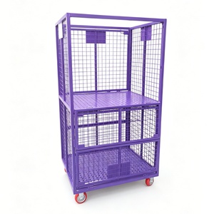 Carro de Seguridad Móvil para Logística de Almacén, Reforzado y con Recubrimiento en Polvo - Product Image 1
