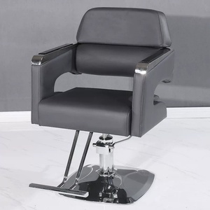 Wholesale High-quality Hydraulic Pump Salon Synthetic <b>Leather</b> Small Barber Shop <b>Chair</b> for Men - Product Image 2