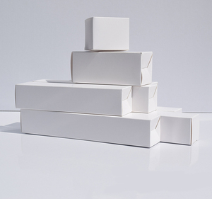 KM White <strong>Paper</strong> Carton <strong>Box</strong> Kraft Card <strong>Blank</strong> Kraft Cardboard <strong>Box</strong> for Packing - Product Image 3