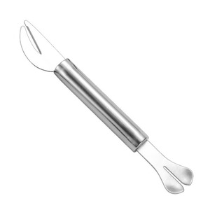 Couteau nettoyeur intestinal à double tête en acier inoxydable pour poulet, canard, oie, porc, poisson, outil de cuisine - Product Image 5
