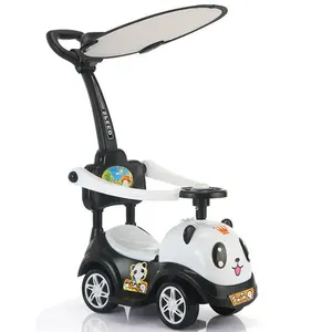 High Quality Mini Kids Toy Home Children Car Four Wheel Push Rod Children Ride For Sale