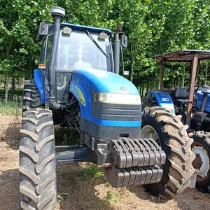 used/second hand/new tractor 4X4wd New Holland SNH1204 120HP with reconditioned agricultural machinery for sale