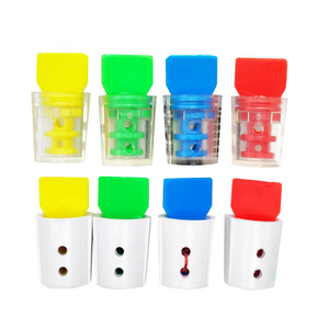 Sceau de compteur en <span class=keywords><strong>polycarbonate</strong></span> de haute qualité, sceau de sécurité en plastique transparent, sceau de compteur de type torsion pour les compteurs d'électricité et d'eau - Product Image 2