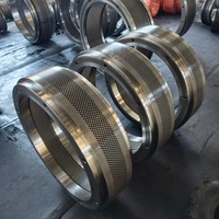 Pièces de rechange directes d'usine pour moulin à granulés Salmatec700-100 : Ensemble de matrices annulaires et rouleaux pour moulin à granulés de bois