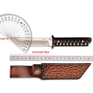 हॉट सेलिंग छोटे फिक्स्ड ब्लेड चाकू ड्रैगन हड्डी एकीकृत पोर्टेबल स्व-रक्षा बहु-कार्यात्मक - Product Image 4