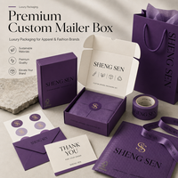 Boîtes d'expédition personnalisées haut de gamme robustes en carton ondulé écologique avec pelliculage mat, grande capacité, bande de déchirement, logos en papier, boîte cadeau