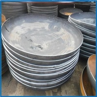 Couvercle de puits pour trou de forage en métal 4 pouces Torispherical Tête bombée Fond en acier inoxydable pour la fabrication de réservoirs