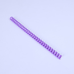 Vente en gros Bande de <span class=keywords><strong>reliure</strong></span> à spirale à rabat pour cahier en plastique amovible 30 trous pouvant être coupés - Product Image 4
