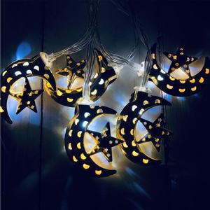 Nuovo Design 2022 1.65M luce LED per esterni 10 luci Eid Mubarak e Ramadan Kareem Festival decorazione musulmana <span class=keywords><strong>stella</strong></span> della luna islamica - Product Image 3