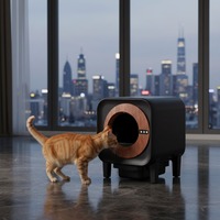 Prix de gros usine – Bac à litière intelligent autonettoyant extra-large et silencieux pour chat
