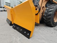 Accesorio Quitanieves BLVT para Minicargadora, Cuchilla con Bomba Hidráulica, Acoplamiento Rápido Universal, Remoción de Nieve de Alta Resistencia para Excavadora de 1T