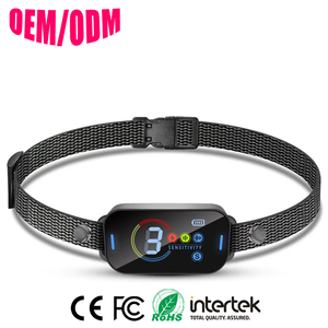 Remote Dog <strong>Training</strong> <strong>Collar</strong> Color Display Rechargeable IP67 Waterproof 2-Hour Fast Charging Adjustable Size Bark Control - Product Image 1