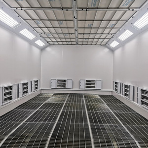 Cabine de peinture en acier galvanisé robuste avec garantie de 1 an sur les composants principaux et entretien facile - Product Image 2
