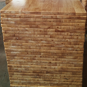 Dessus de table en bois populaire moderne et minimaliste de Paulownia/pin/chêne/caoutchouc à vendre - Product Image 2