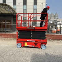 4M 6M 8M 10M 12M 14M Hydraulische Elektrische Hubplattform, Leise Schmalgangfähige Mini-Plattform für Innenlager-Handling