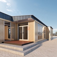 Bureau et maison de conteneur préfabriqués entièrement meublés 9-en-1, en acier galvanisé durable, fabriqués en Chine