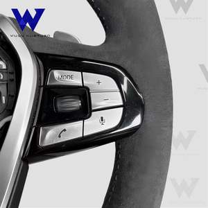 Convient pour la rénovation intérieure de BMW <span class=keywords><strong>Volant</strong></span> Flip Fur Fit F G Series M3 M5 F10 F20 F15 F22 F34 E90 E89 G30 E60 X3 X4 X5 - Product Image 6