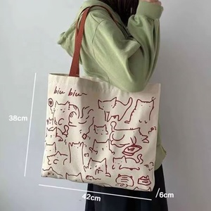 Vente <span class=keywords><strong>en</strong></span> <span class=keywords><strong>gros</strong></span> 100% Sac fourre-tout d'épicerie <span class=keywords><strong>en</strong></span> toile de coton biologique écologique 12oz Polyester motif de logo personnalisé pour le stockage des sacs à provisions - Product Image 2