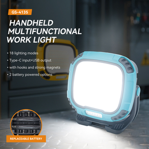 <span class=keywords><strong>Luce</strong></span> <span class=keywords><strong>da</strong></span> <span class=keywords><strong>Lavoro</strong></span> LED Multifunzionale con Gancio Magnetico Forte, Treppiede, per Campeggio e Emergenze - Product Image 2