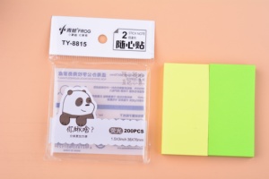 Material Escolar, Pegatinas de Papel, Notas Adhesivas, Bloc de Notas Adhesivas Personalizadas con Impresión de Logotipo - Product Image 4