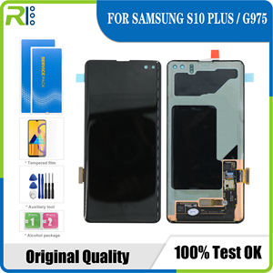Écran LCD AMOLED d'origine 6,4 pouces S10 PLUS <span class=keywords><strong>SM</strong></span>-G9750 <span class=keywords><strong>G975F</strong></span> avec cadre, écran tactile LCD, assemblage de remplacement - Product Image 2